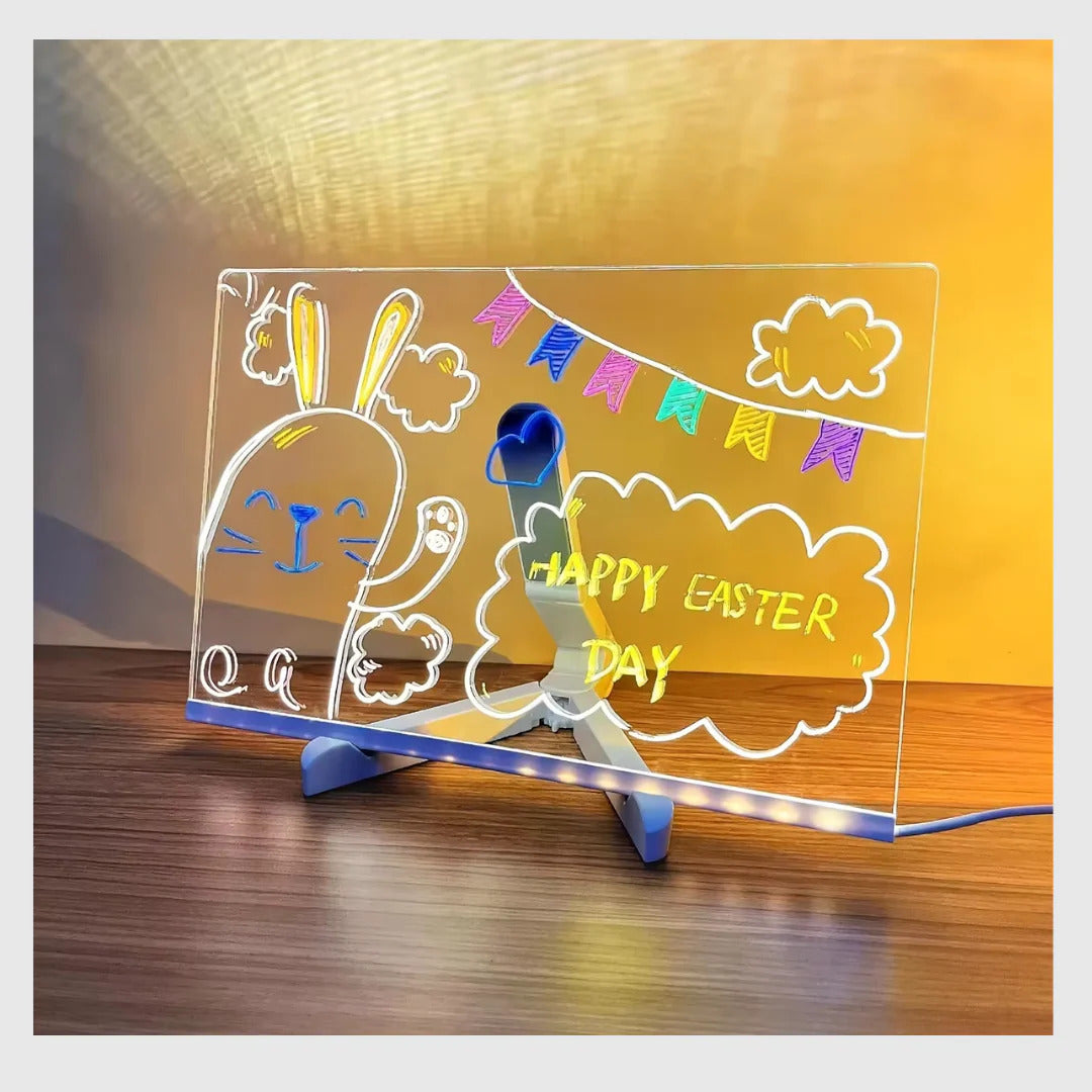 Tablette LED Lumineuse™ – Le Cadeau Idéal pour Éveiller la Créativité !